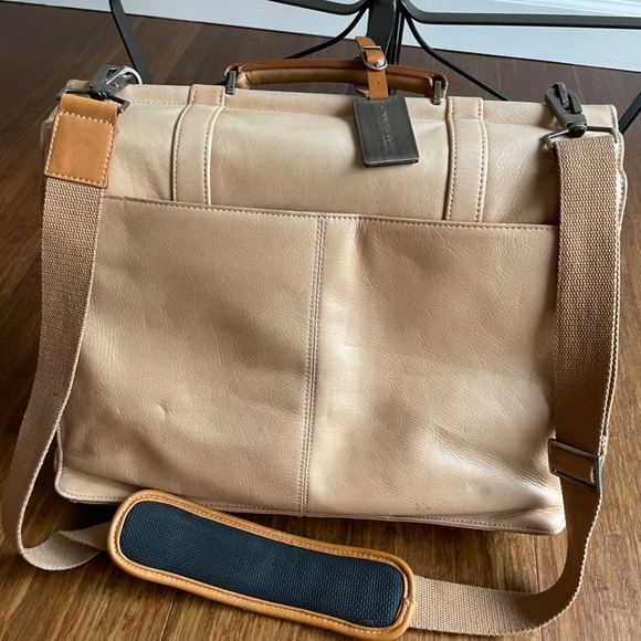 Kenneth Cole New York 'Just in Case' Leather Briefcase/Side Bag - Early 2000's - Picture 7 of 9